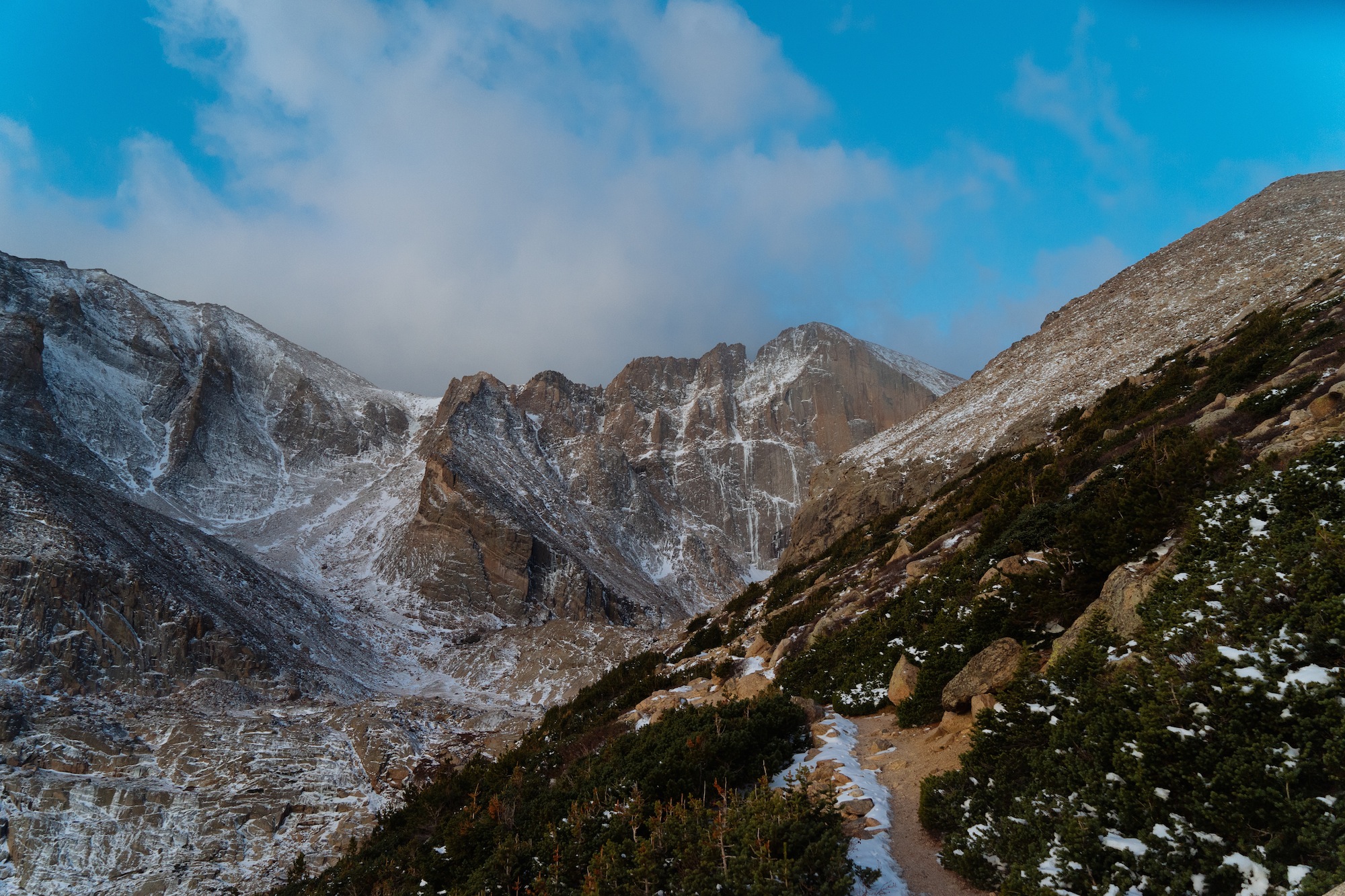 Chasm Lake via Longs Peak Trailhead