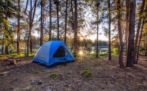 Camp and Fish at Crane Prairie Reservoir