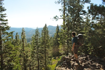 Backpacking to Sword Lake, County Line Trailhead