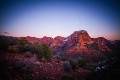 Hike to the Timber Creek Overlook in Kolob Canyon