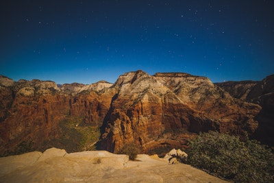Hike Angels Landing at Night, Angels Landing