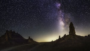 Night Photography on the Road to Trona