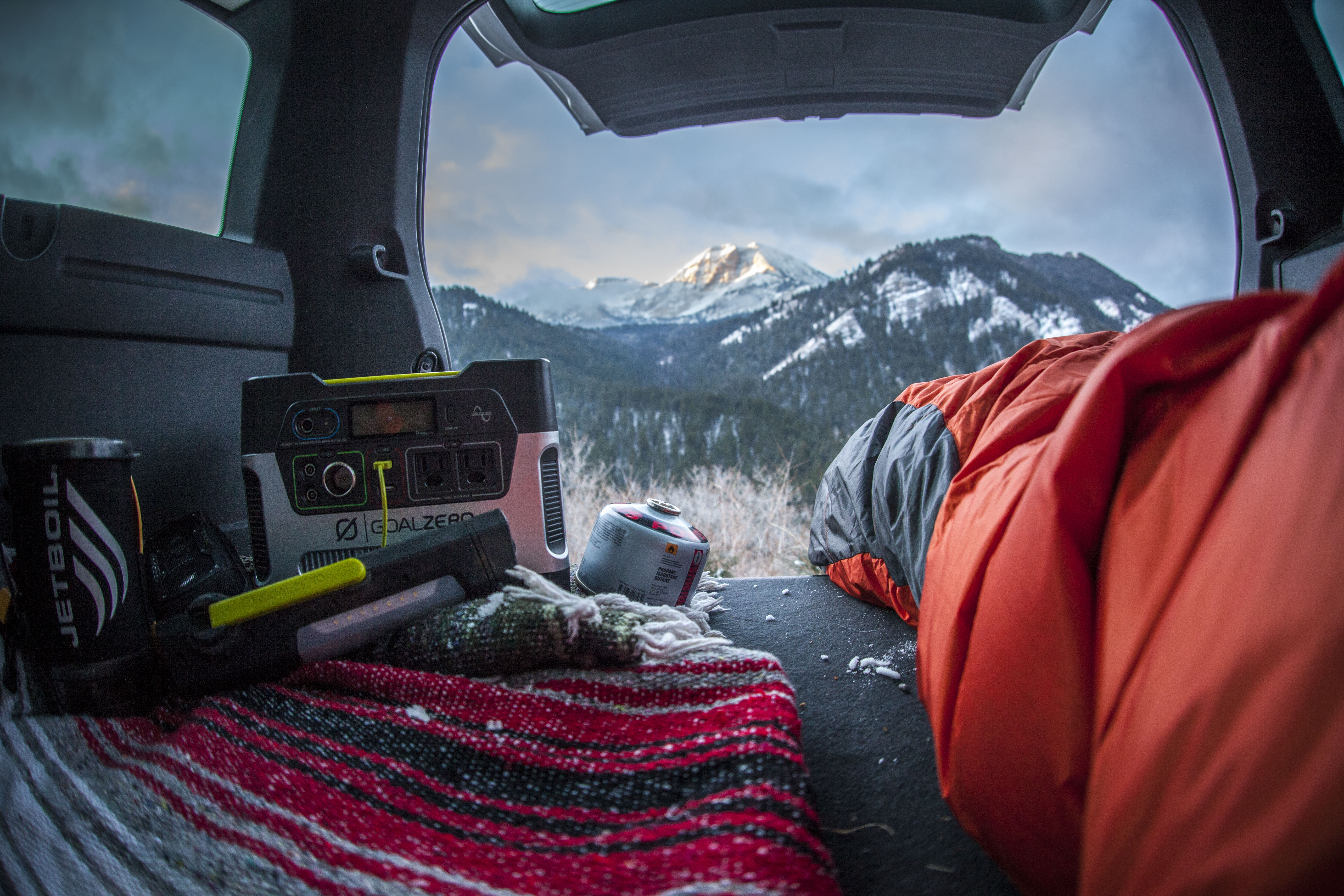 Sunrise over Mt. Timpanogos via Pine Hollow