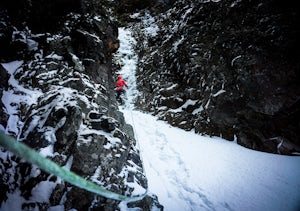 Climbing Alpine Ice at Emerald Lake