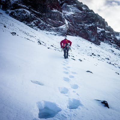Climbing Alpine Ice at Emerald Lake