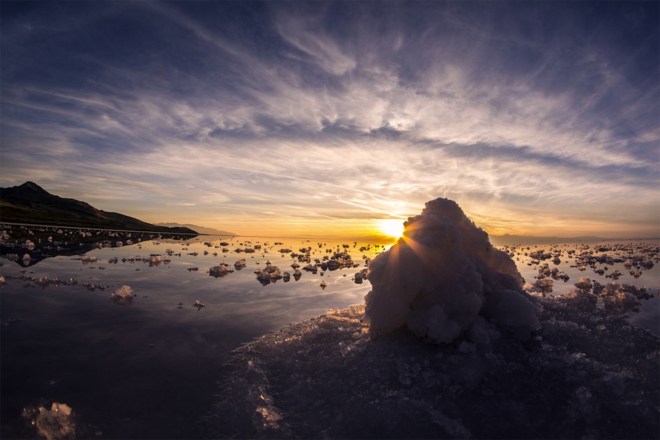 Explore Stansbury Island, Utah