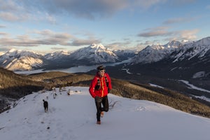 Running on the Tent Ridge