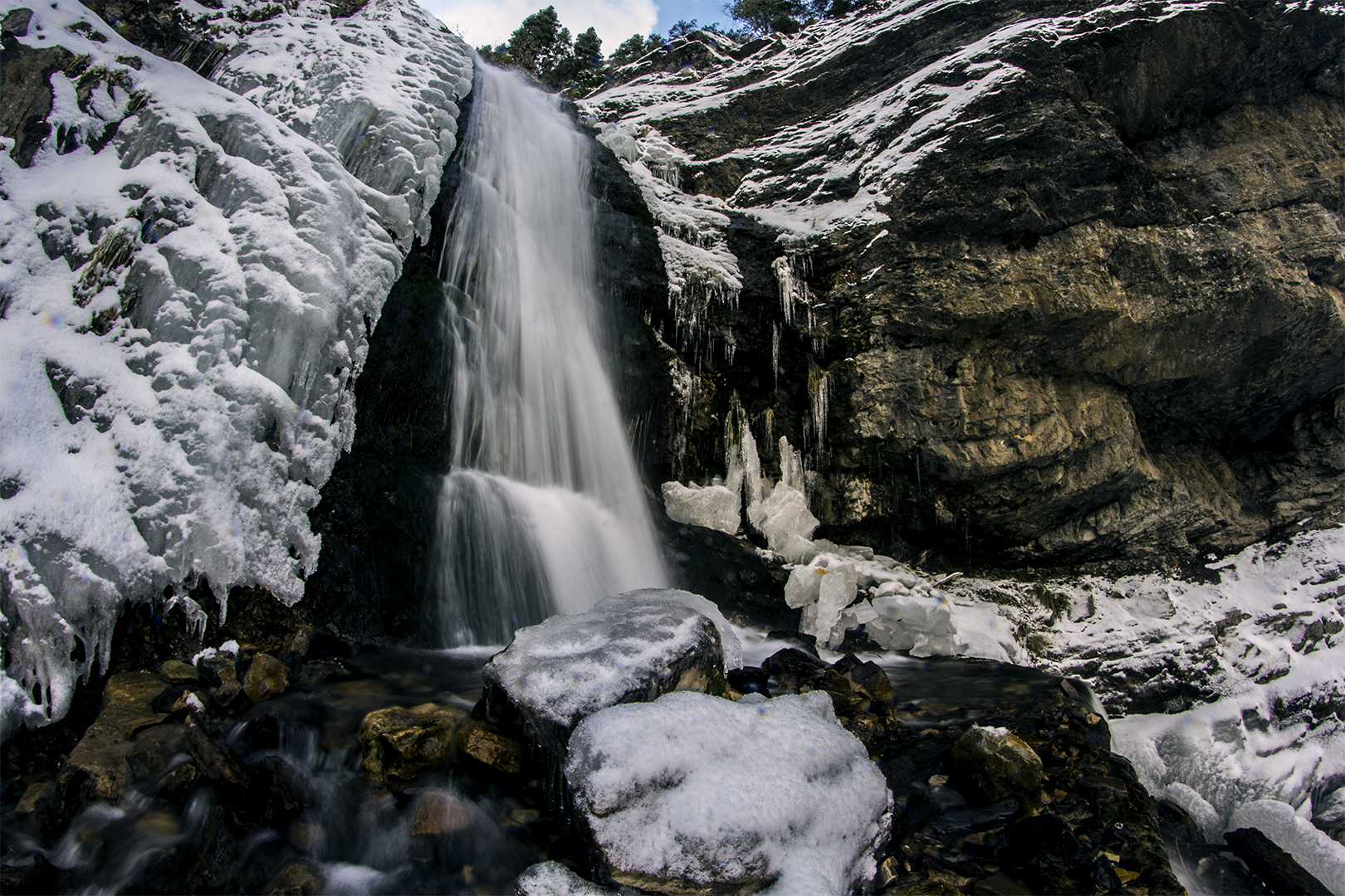 Photograph Bridal Veil Falls Provo Utah