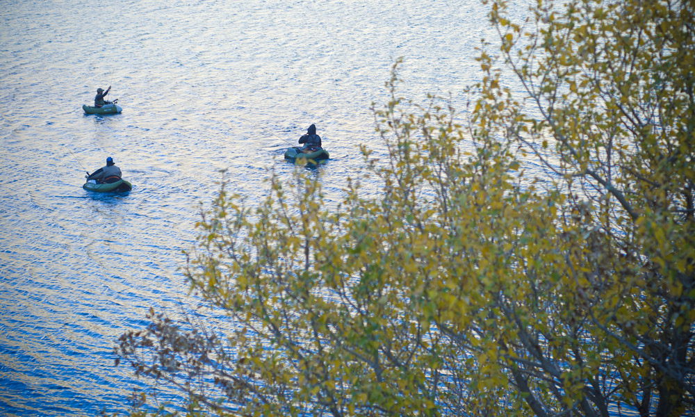 Fishing at Convict Lake