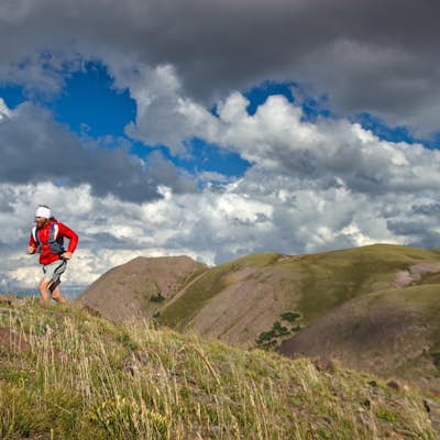 Trail Running in the Tushar Mountains