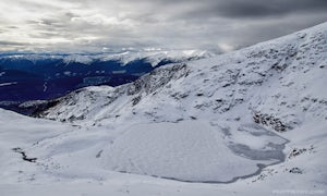 Skiing Adventure to Crater Lake