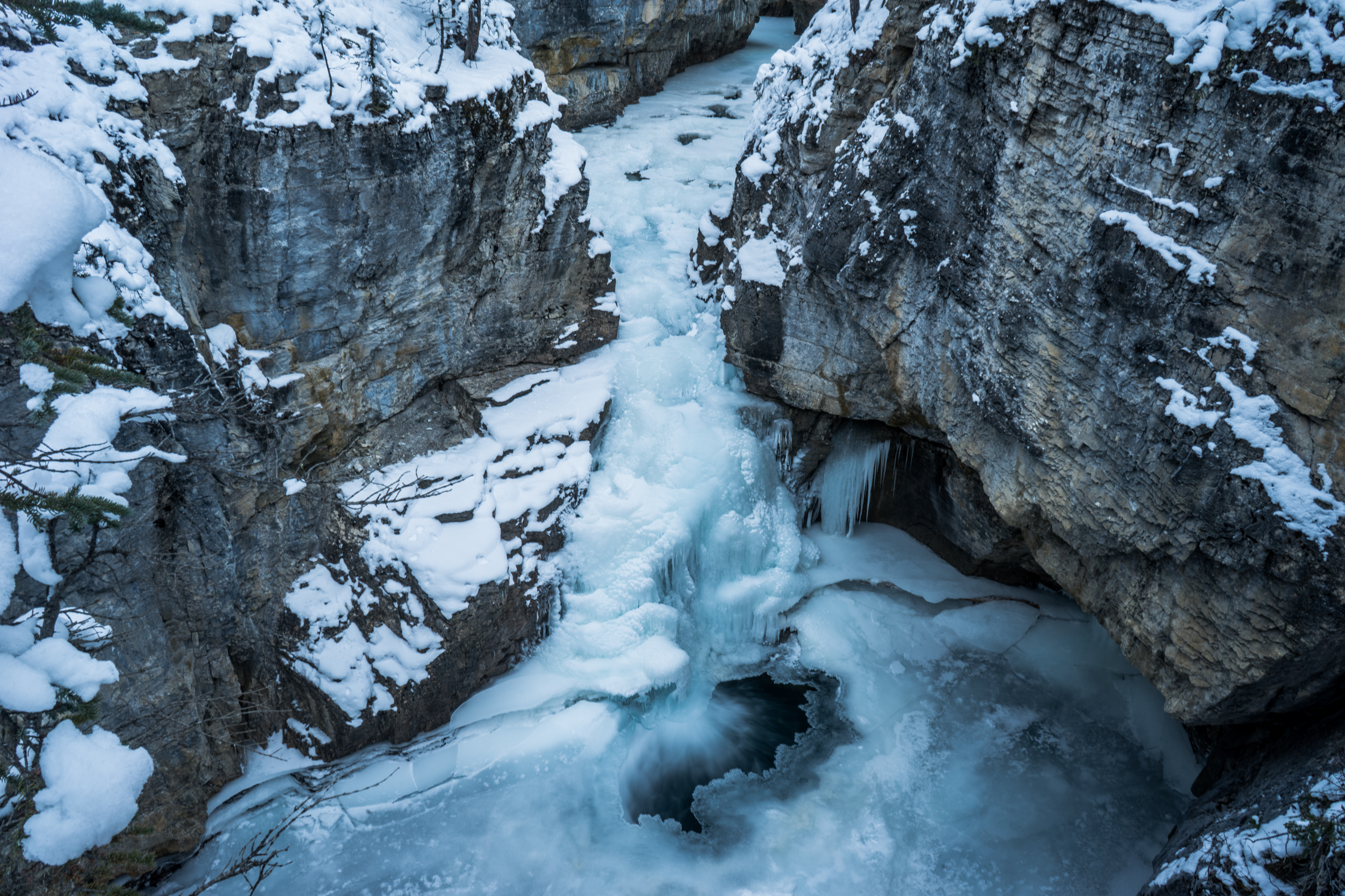 Explore Beauty Creek in Winter