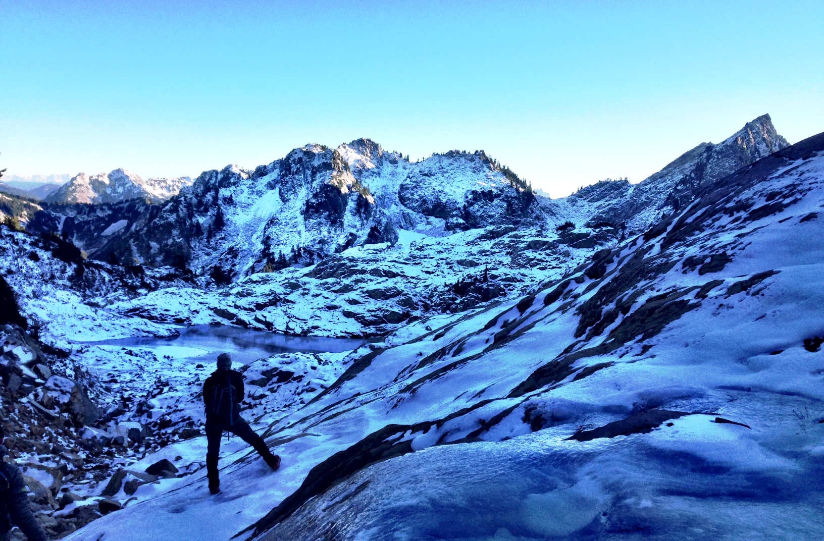 Winter Hike to Gothic Basin
