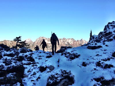 Winter Hike to Gothic Basin