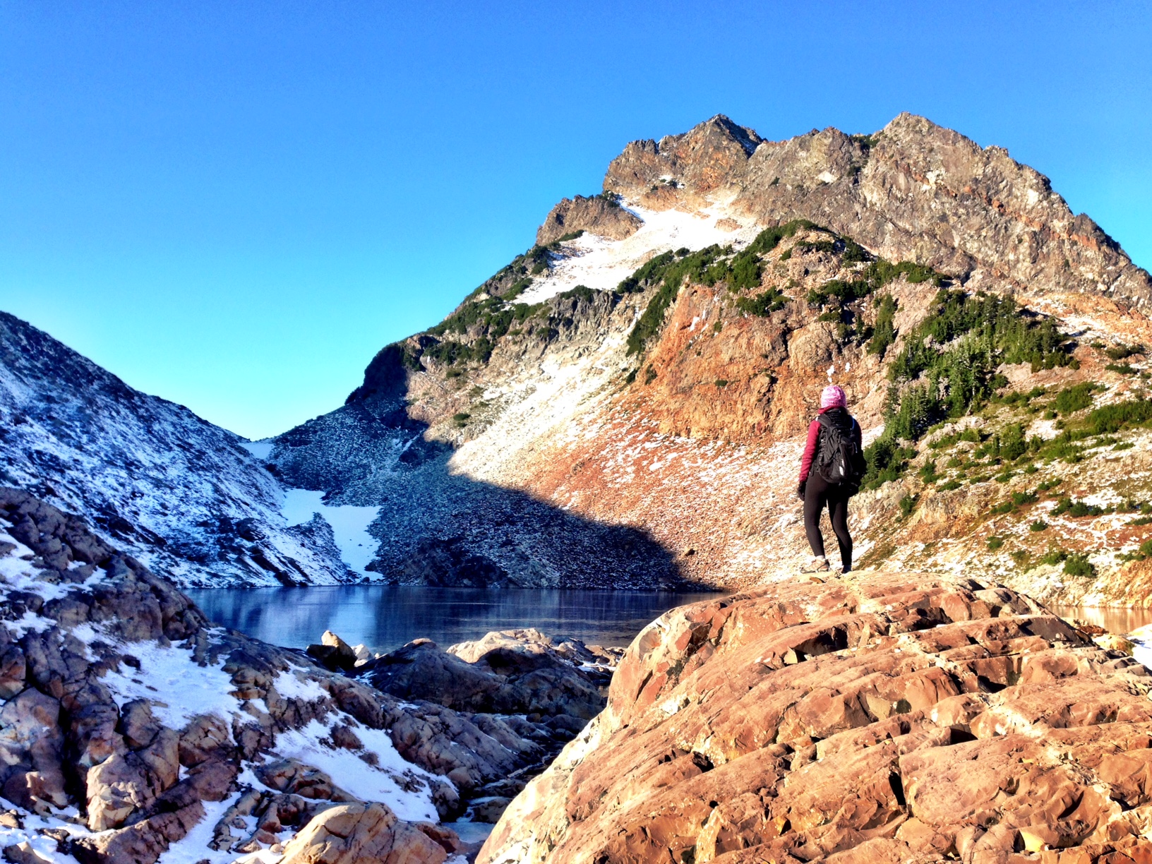 Winter Hike to Gothic Basin