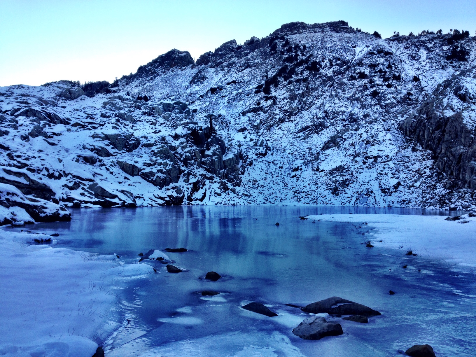 Winter Hike to Gothic Basin