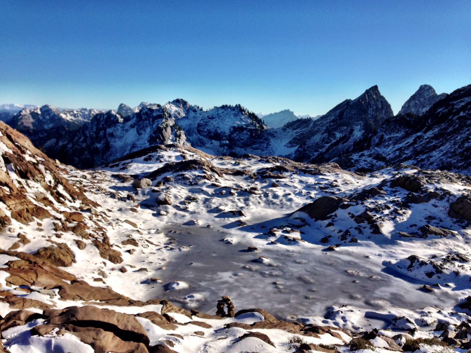 Winter Hike to Gothic Basin