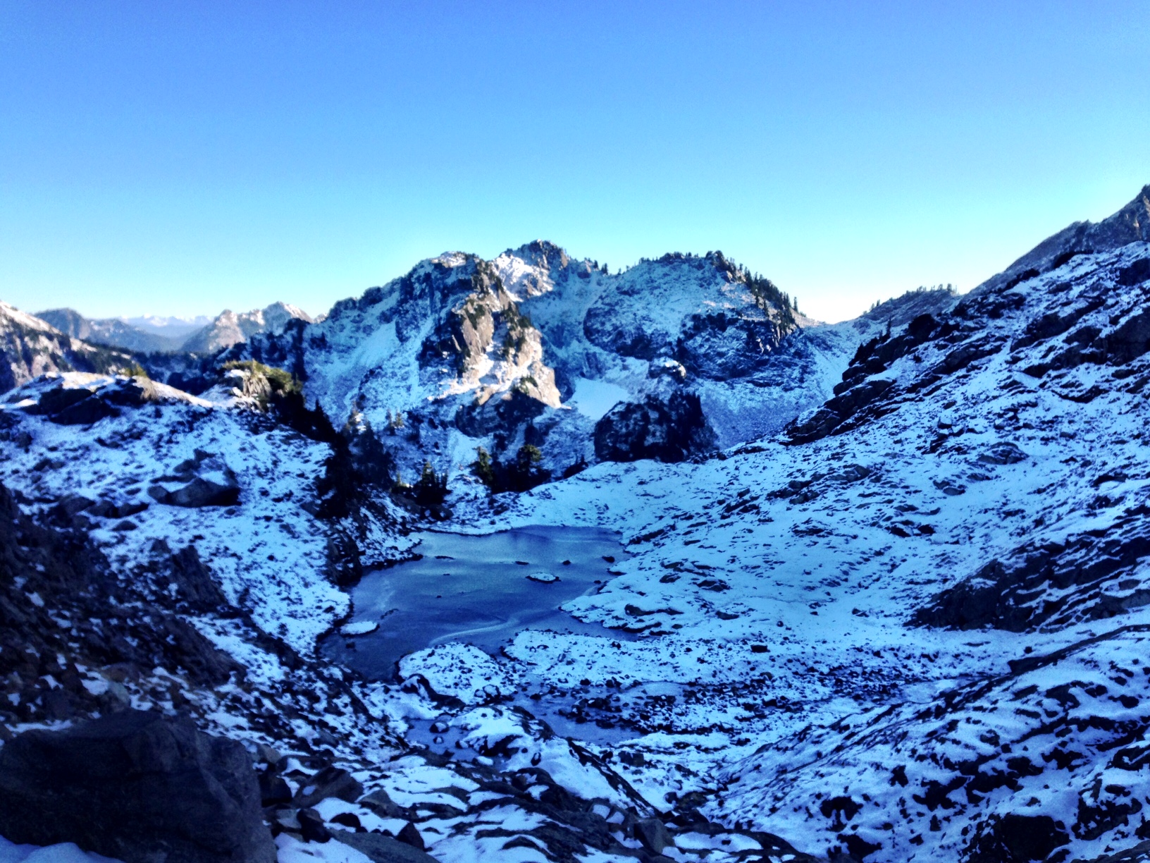 Winter Hike to Gothic Basin