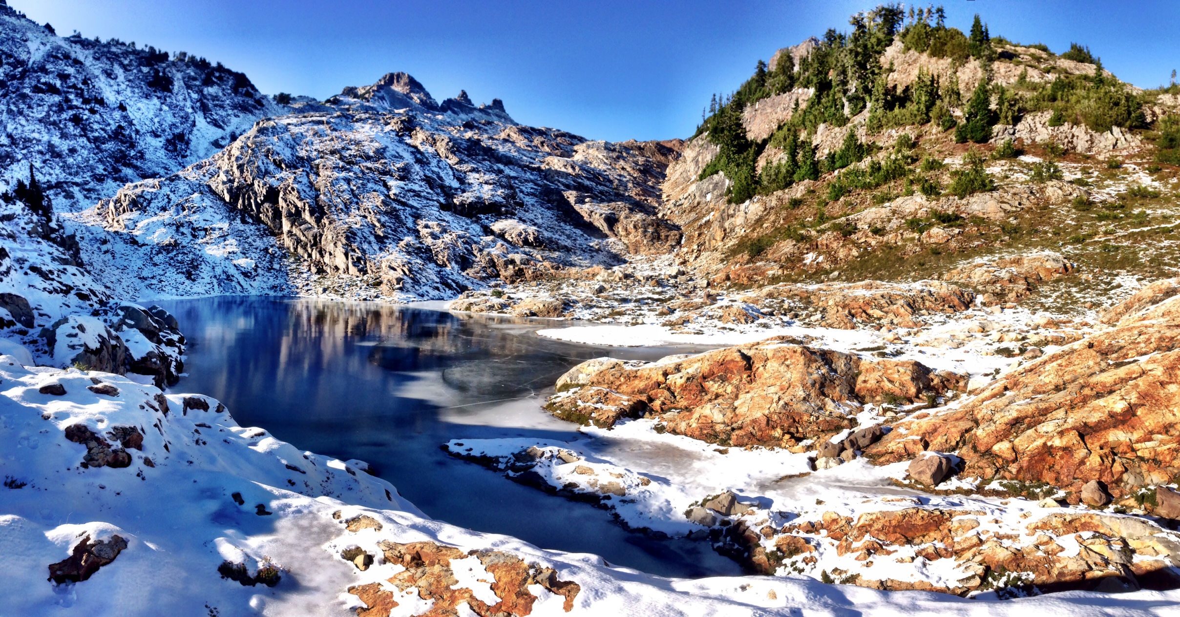 Winter Hike to Gothic Basin