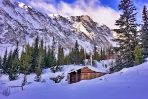 Ski or Snowshoe McCullough Gulch