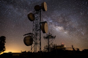 Night Shoot at Mt. Laguna USAF Station