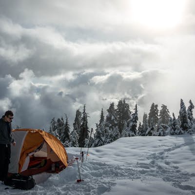 Winter Backpack in the Mt. Baker Backcountry