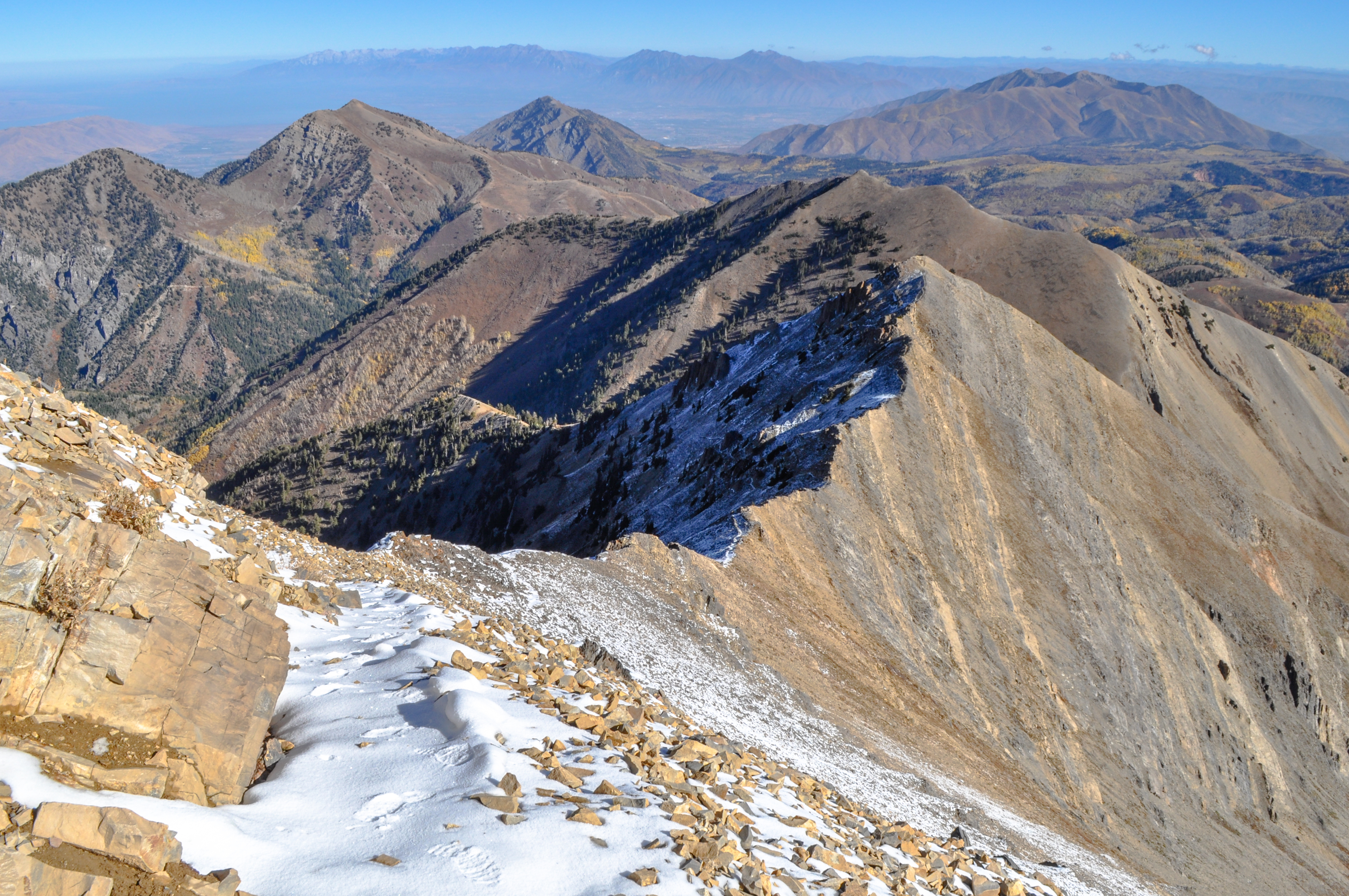 Mount Nebo via North Rim Trail