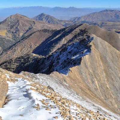 Mount Nebo via North Rim Trail