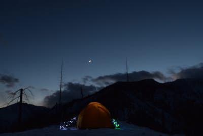 Winter Camping in Leavenworth