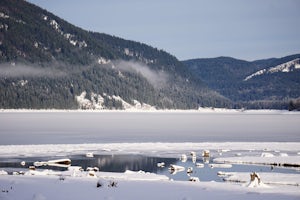 Snowshoe Sullivan Lake