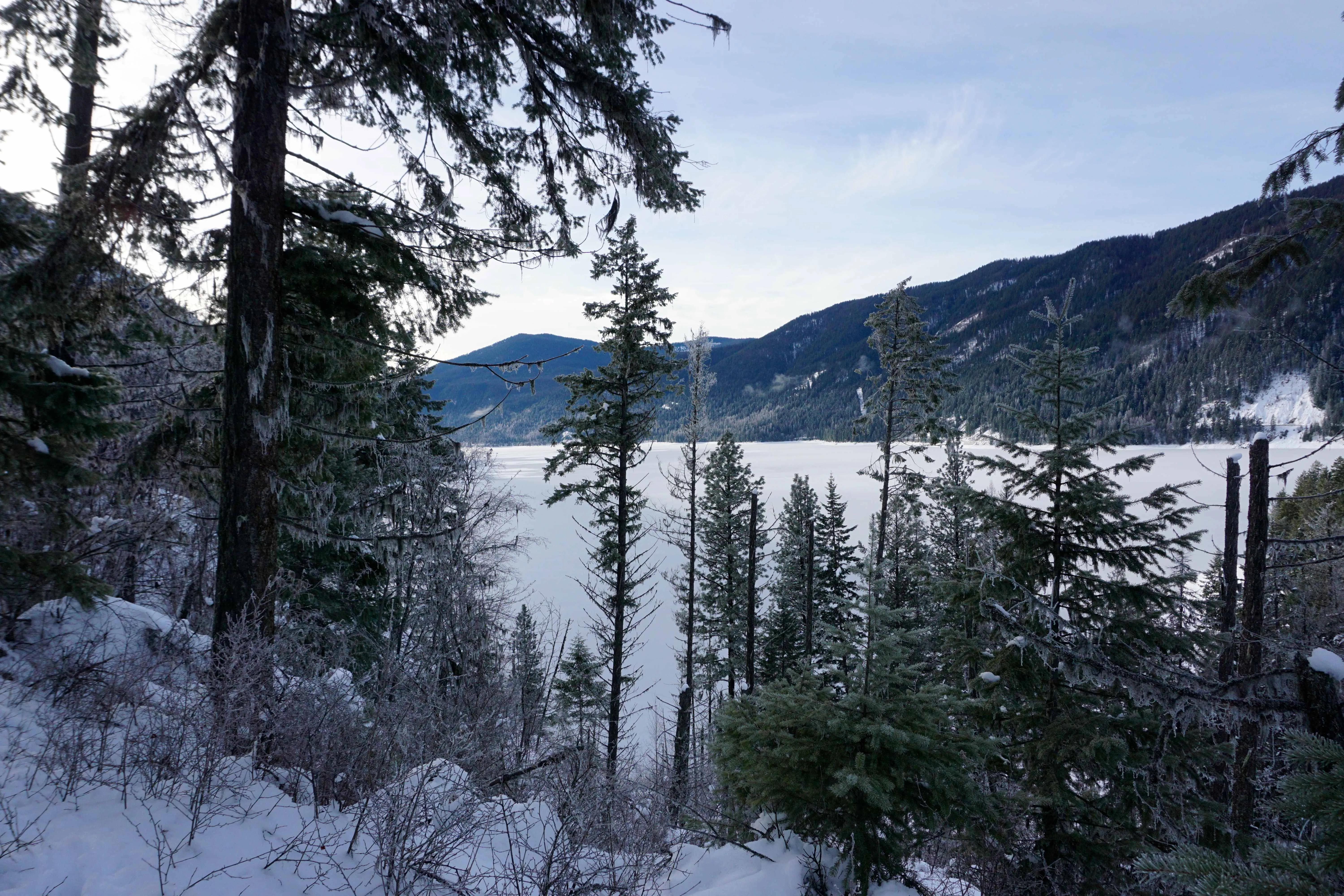 Snowshoe Sullivan Lake