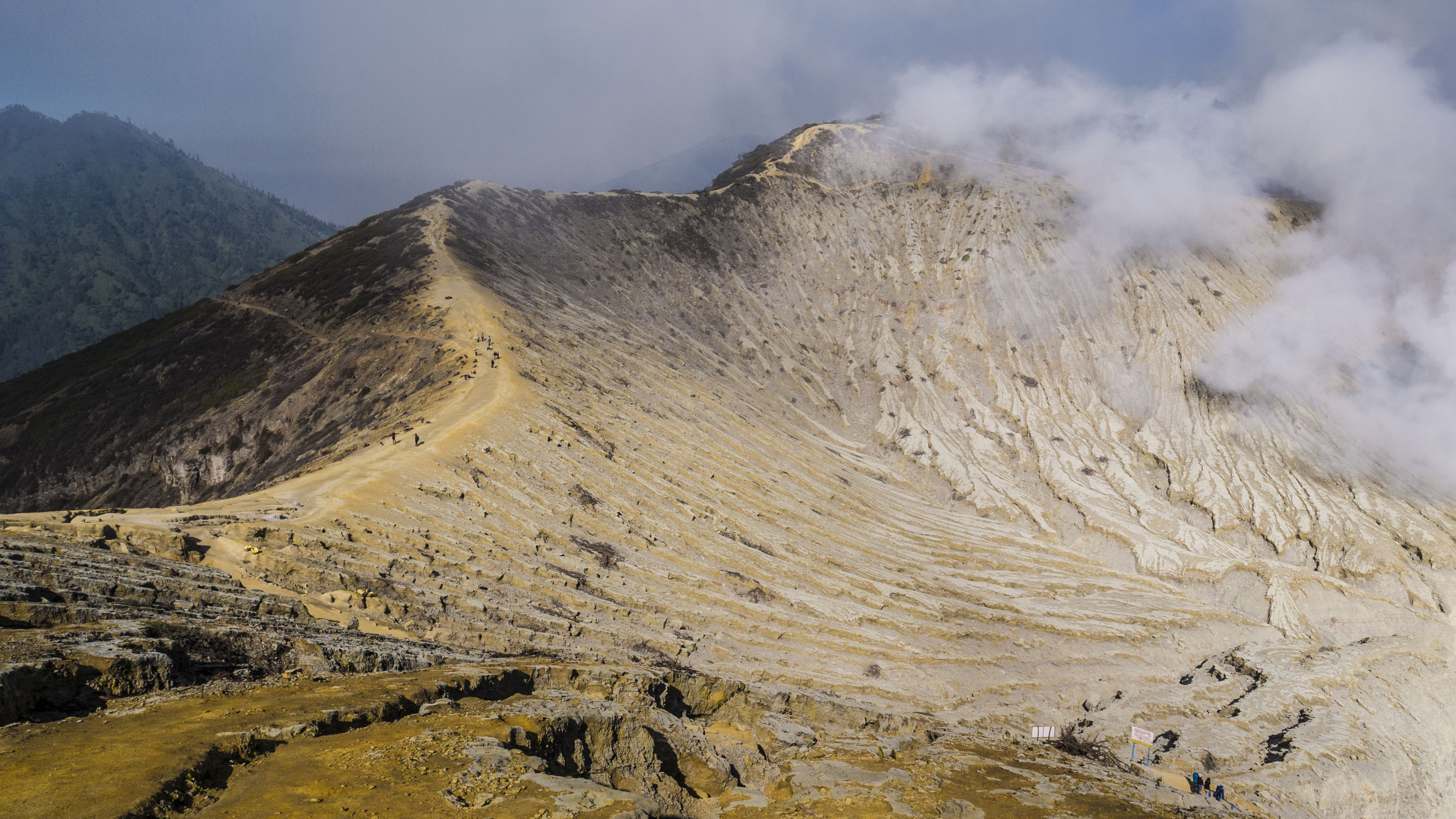 Hiking the Ijen Crater