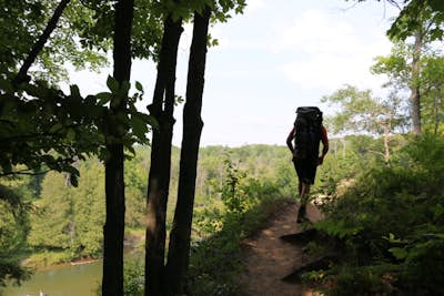 Backpack the Manistee River Trail