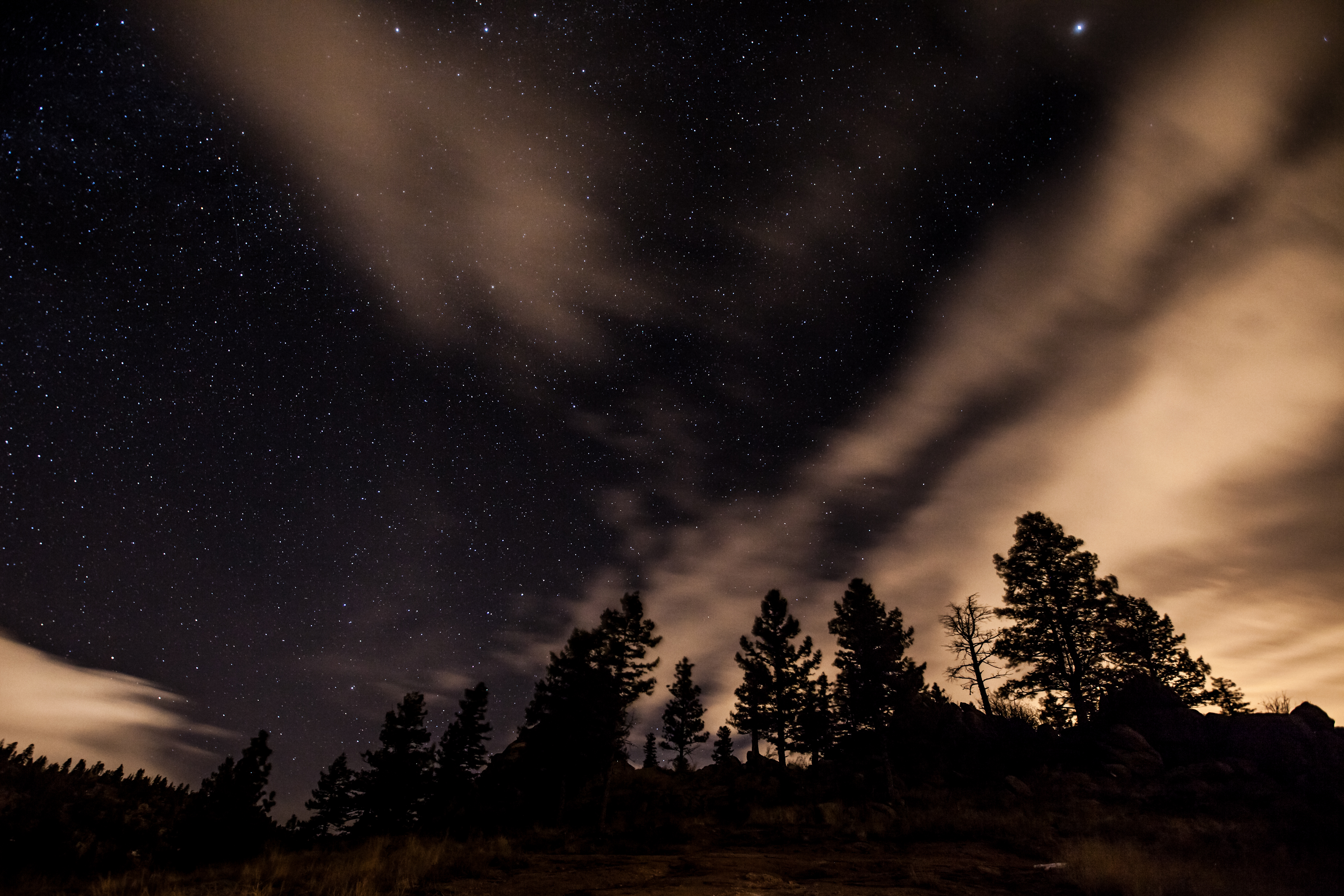 Camp at Coulson Gulch