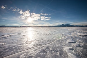 Ice Fishing Antero Reservoir 