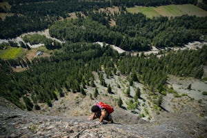 Mult-Pitch Climbing in the Methow Valley