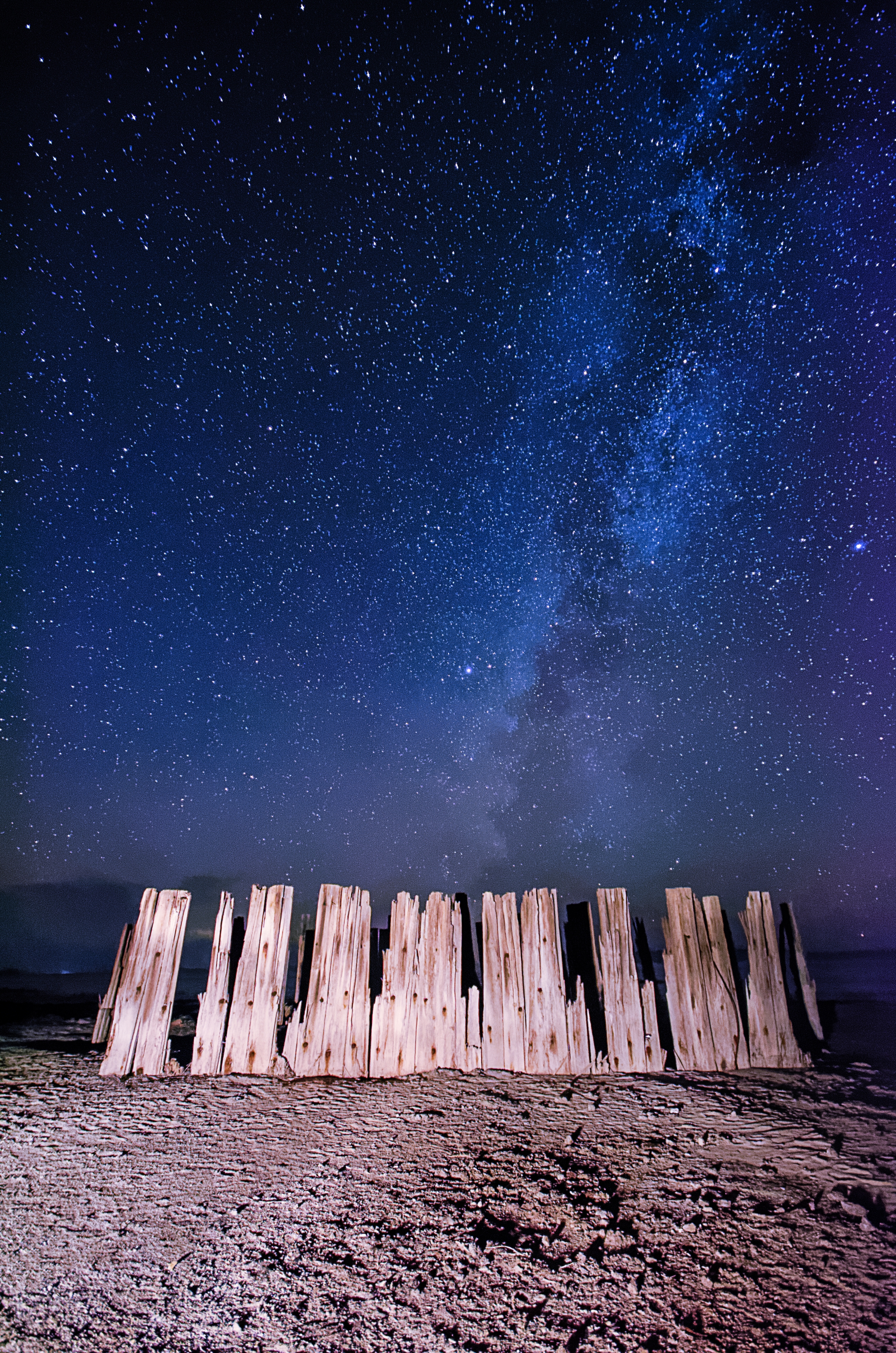 Camp by the Spiral Jetty