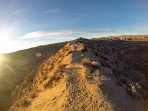 Camp Under Red Rock Canyon