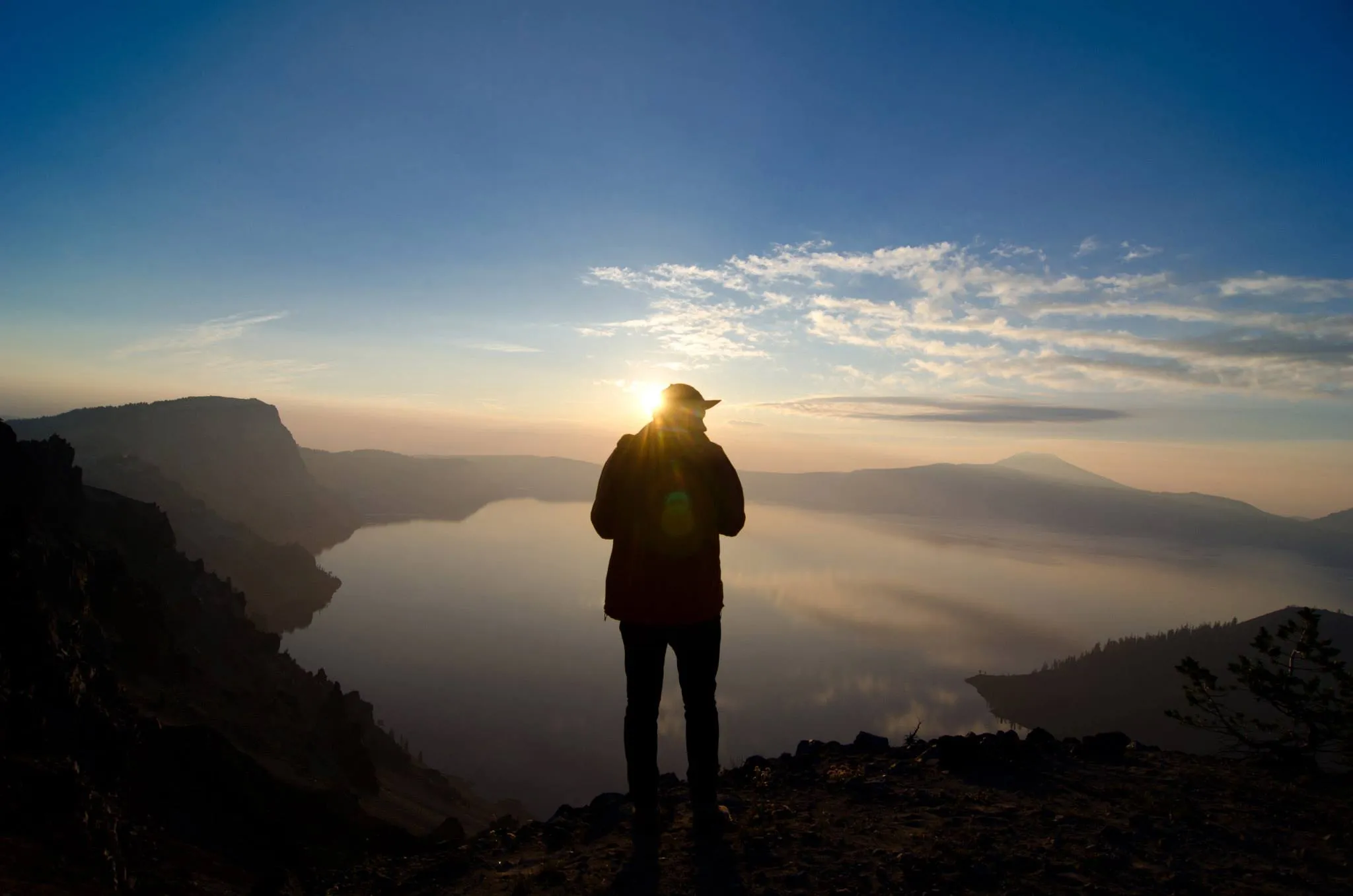 Watch the Sunrise at Crater Lake