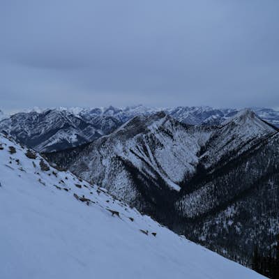 Snowshoe to Midnight Peak