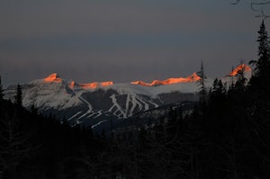 Snowshoe to Midnight Peak