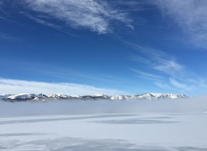 Ice Fishing Hebgen Lake
