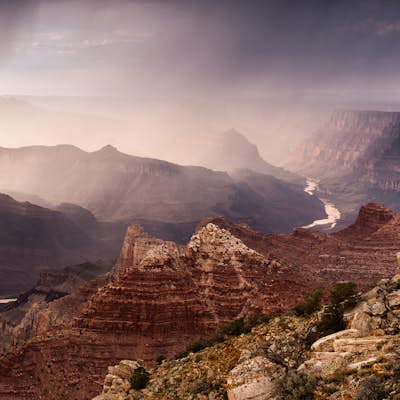 Capturing the Monsoons in Grand Canyon NP