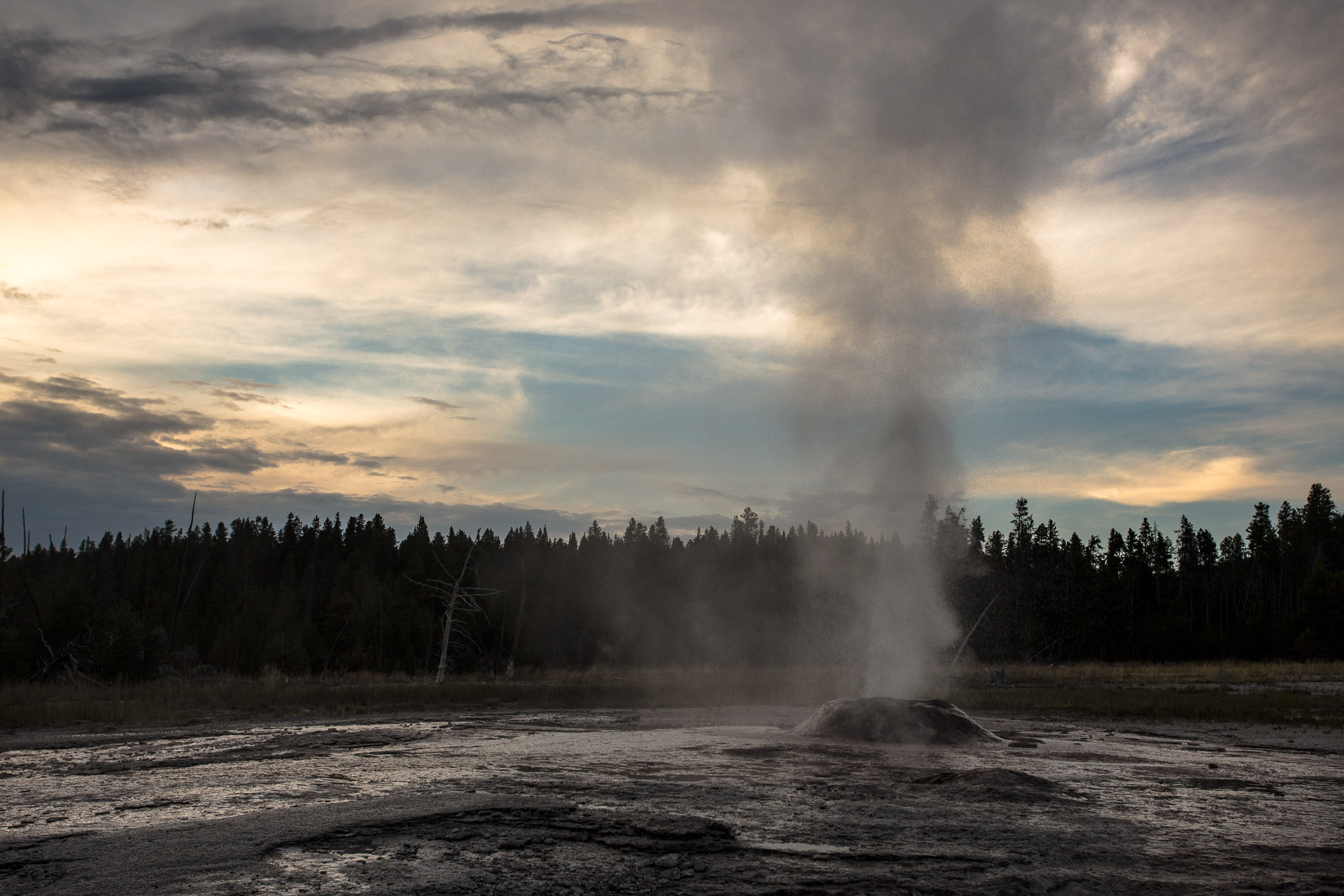 Drive The Firehole Lake Loop