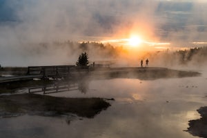 Drive The Firehole Lake Loop