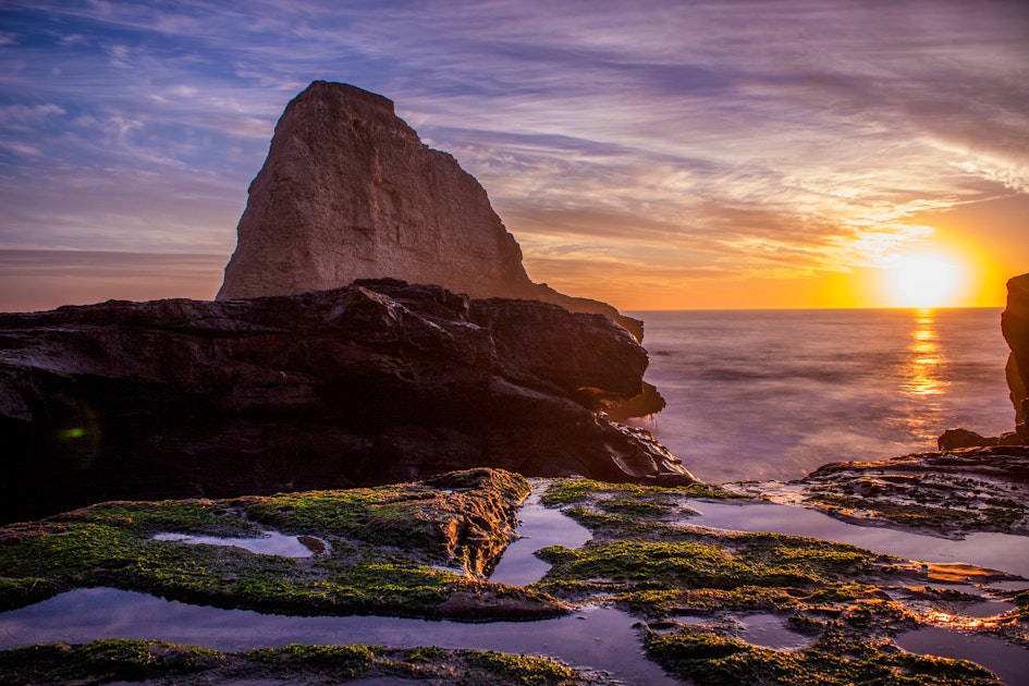 Photographing the Sunset at Panther Beach, Panther Beach