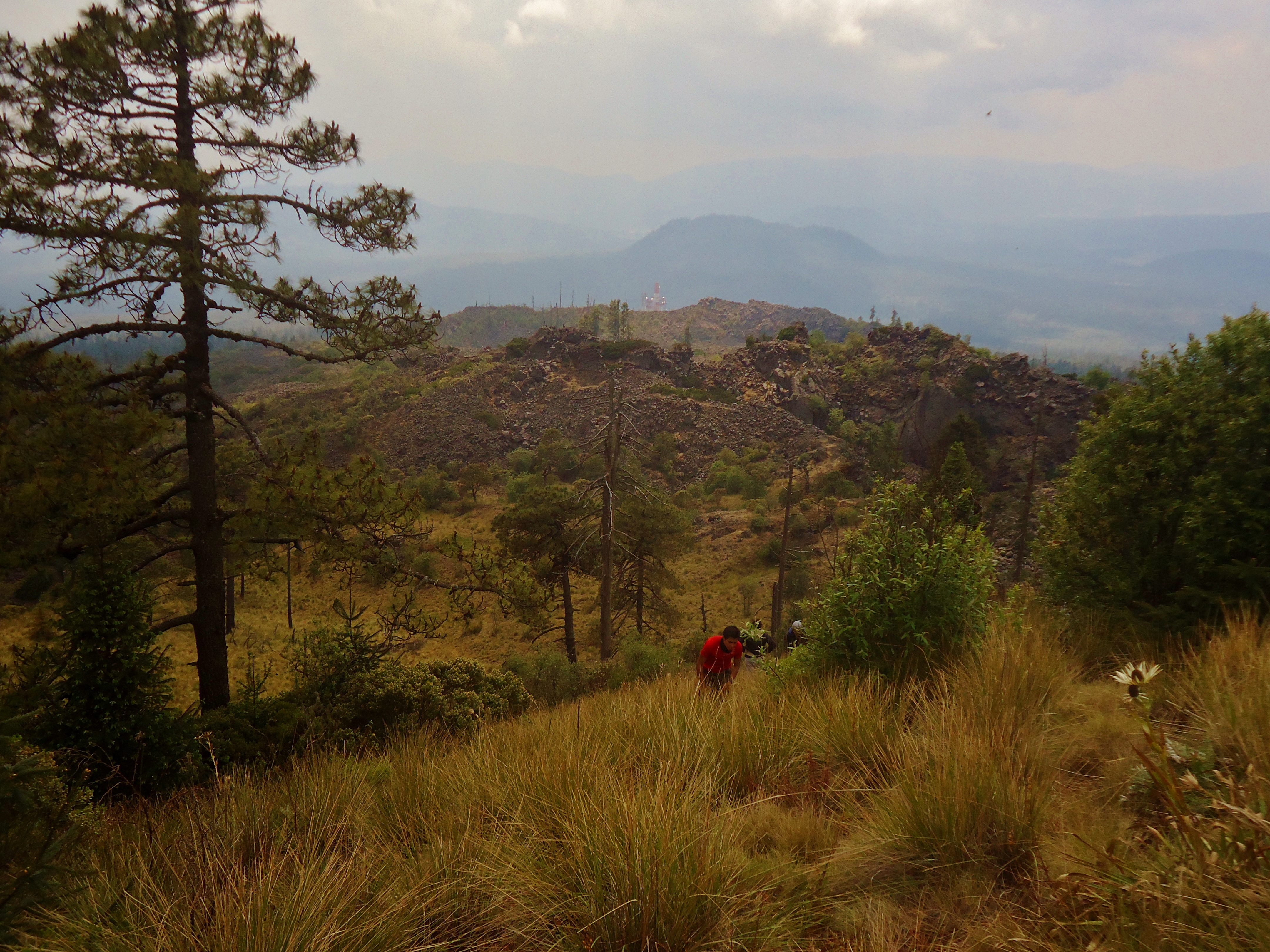 Hiking to Chichinautzin Volcano