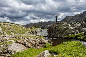 Backpack the High Alpine Seven Sisters Lake Chain