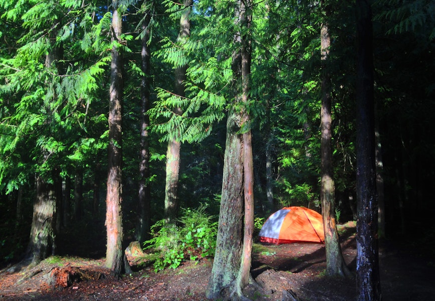 Camp & Hike at the Deception Pass Headlands, Washington