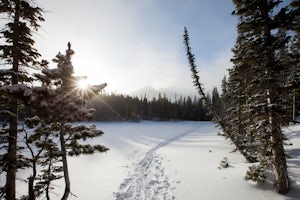 Snowshoe to Emerald Lake